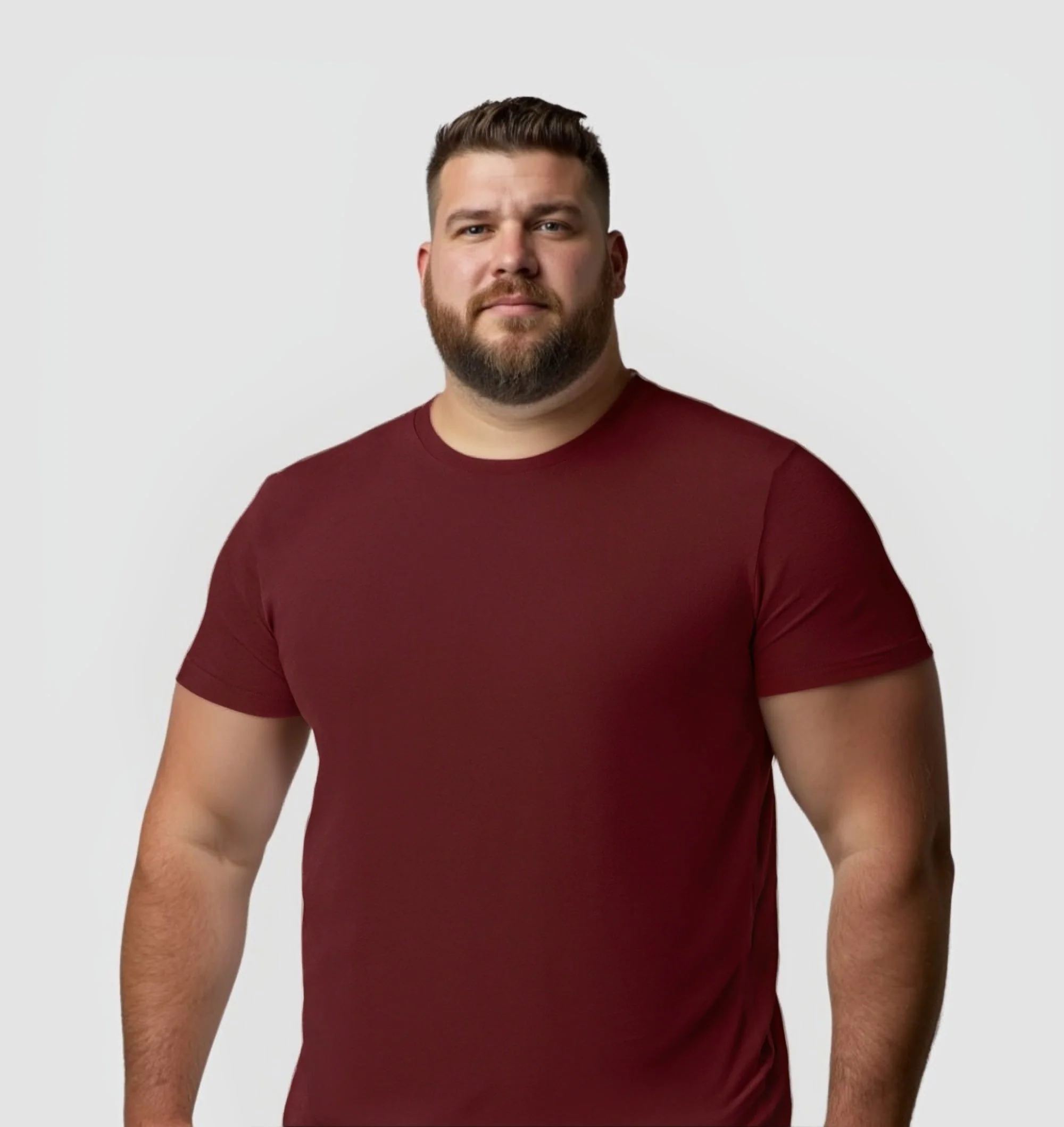 Maglietta Tech - Rosso bordeaux - Image 4