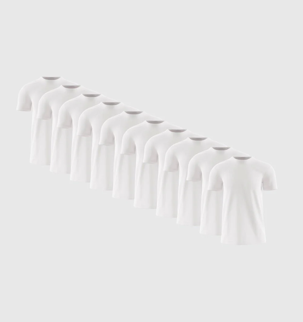 Pack da 9 - Bianco