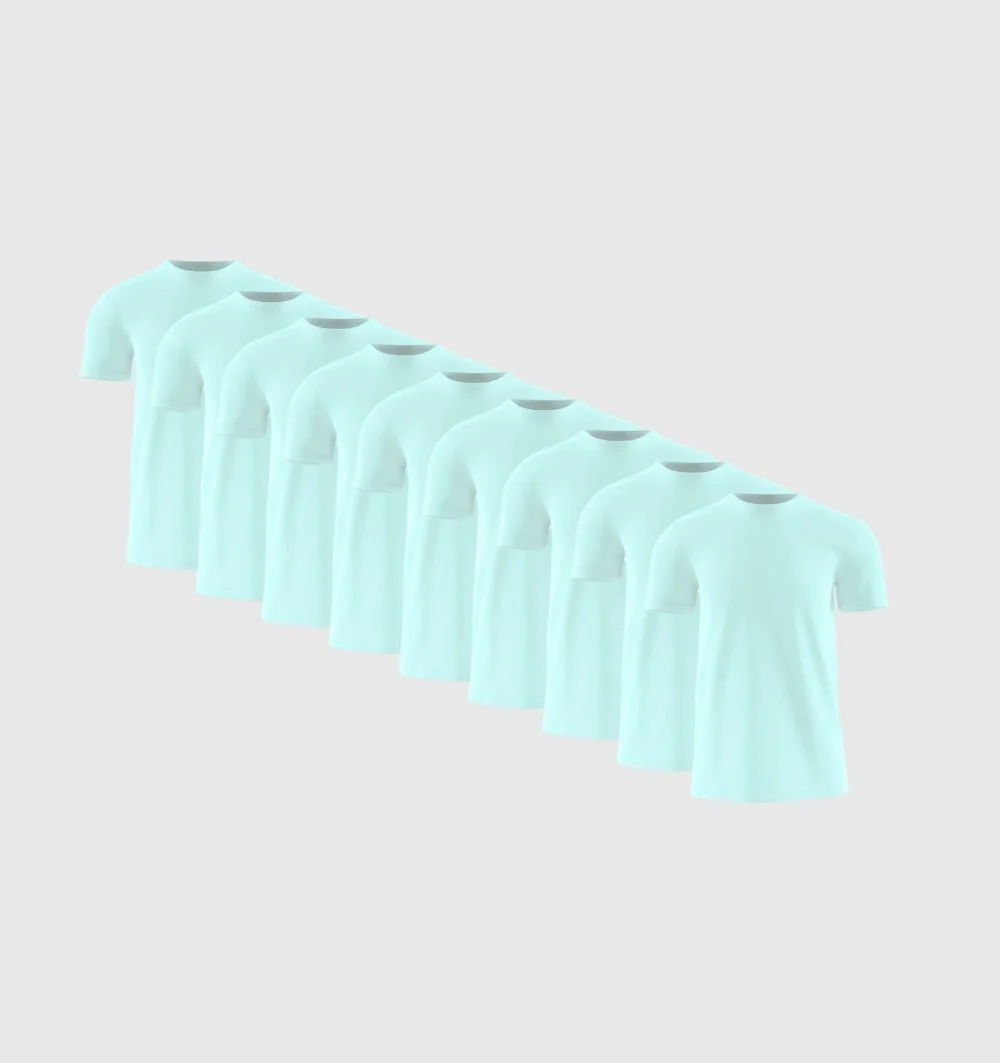 Pack da 9 - Blu Turchese